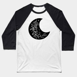 Boho chic Moon Art T-Shirt Baseball T-Shirt